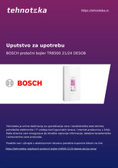 Bosch Tronic 8500 TR8500 15/18 DESOAB Notice D'utilisation