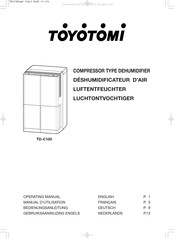 Toyotomi TD-C100 Manual D'utilisation