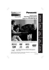 Panasonic PV-D4742-K Mode D'emploi