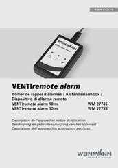 Weinmann WM 27745 Mode D'emploi