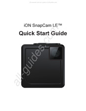 ION SnapCam LE Guide De Démarrage Rapide