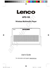 LENCO APD-100 Mode D'emploi