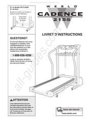 Weslo WCTL49300 Livret D'instructions