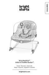 Bright Starts Rosy Rainbow Infant to Toddler Rocker Mode D'emploi
