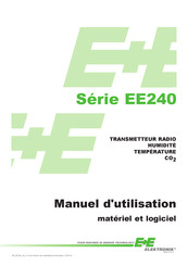 E+E Elektronik EE240 Série Manuel D'utilisation