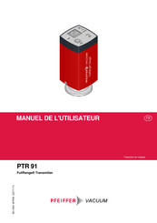 Pfeiffer Vacuum FullRange PTR 91 Manuel De L'utilisateur
