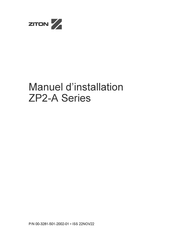 Ziton ZP2-AF2-FB-PRT Manuel D'installation