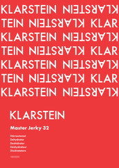 Klarstein Master Jerky 32 Mode D'emploi