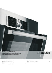 Bosch HEB53C5 0C Serie Notice D'utilisation