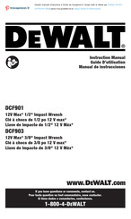 DeWalt DCF901P2-QW Guide D'utilisation