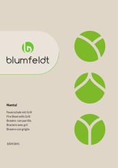 Blumfeldt 10041841 Mode D'emploi