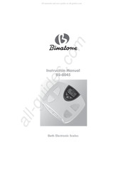 Binatone BS-8045 Manuel D'instructions