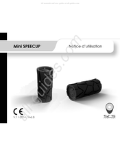 SCS Sentinel mini SPEECUP Notice D'utilisation