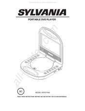 Sylvania SDVD7049 Mode D'emploi