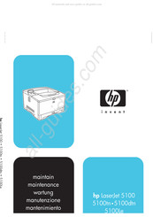 HP LaserJet 5100tn Mode D'emploi