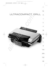 TEFAL ULTRACOMPACT GRILL GC3001 Mode D'emploi