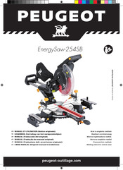 PEUGEOT EnergySaw-254SB Manuel D'utilisation