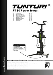 Tunturi PT 80 Power Tower Manuel De L'utilisateur