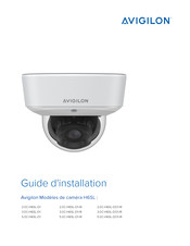 Avigilon 3.0C-H6SL-DO1-IR Guide D'installation