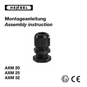 Hensel AXM 25 Instructions De Montage