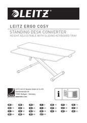 LEITZ ERGO COSY Mode D'emploi