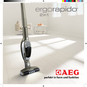 AEG Ergorapido 2in1 Mode D'emploi