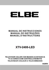 ELBE XTV-2408-LED Manuel D'instructions