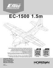 Horizon Hobby E-FLITE EC-1500 1.5m Manuel D'utilisation