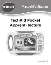 VTech TactiKid Pocket Apprenti lecture Manuel D'utilisation