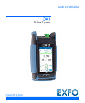 EXFO Optical Explorer OX1 Guide De L'utilisateur