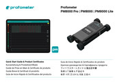 profometer PM8000 Guide De Prise En Main