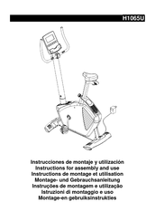 BH FITNESS H1065U Instructions De Montage Et Utilisation