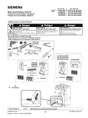 Siemens 3VL3125-2KJ30-0AA0 Instructions D'installation
