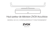 ZVOX AccuVoice AV120 Mode D'emploi