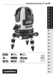 LaserLiner PowerCross-Laser 5 Combi Mode D'emploi