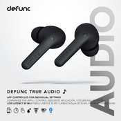 defunc TRUE AUDIO Mode D'emploi