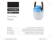 Lanaform Summer Night Mode D'emploi