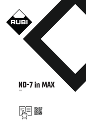 Rubi ND-7 in MAX Mode D'emploi