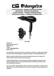 Orbegozo SE 1160 Manuel D'instructions