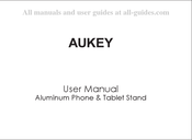 Aukey HD-T4 Mode D'emploi