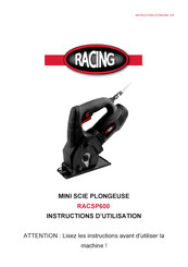 Racing RACSP600 Instructions D'utilisation