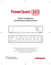 AudioQuest PowerQuest 303 Manuel De L'utilisateur