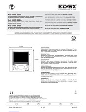 Elvox 6600 Guide D'installation Et De Connexions