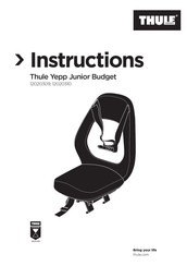 Thule Yepp Junior Budget Mode D'emploi