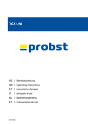 probst TSZ-UNI Instructions D'emploi