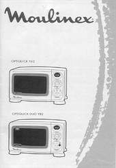 Moulinex OPTIQUICK Y62 Mode D'emploi