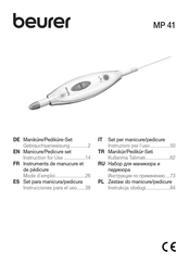 Beurer MP 41 Mode D'emploi
