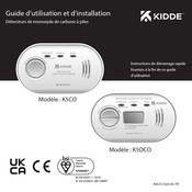Kidde K5CO Guide D'utilisation Et D'installation