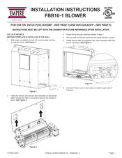 Empire Comfort Systems FBB10-1 Instructions D'installation