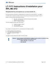 Mircom LT-1171 Instructions D'installation